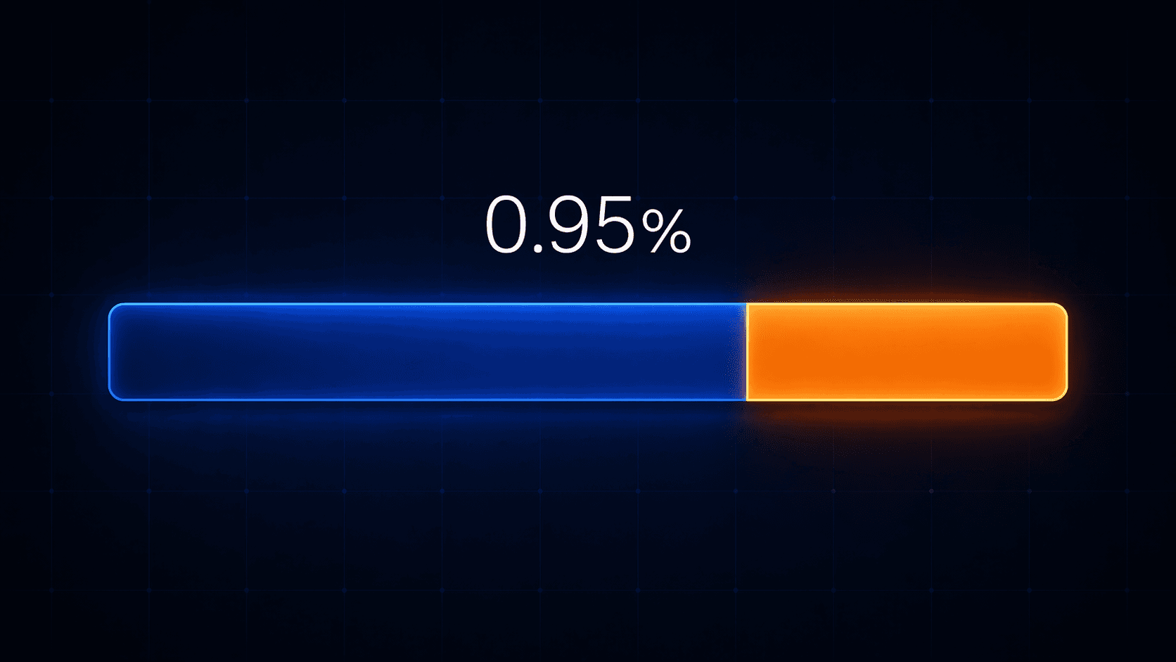 Axiom 0.95% fee breakdown showing 70% to Axiom and 30% referral commission